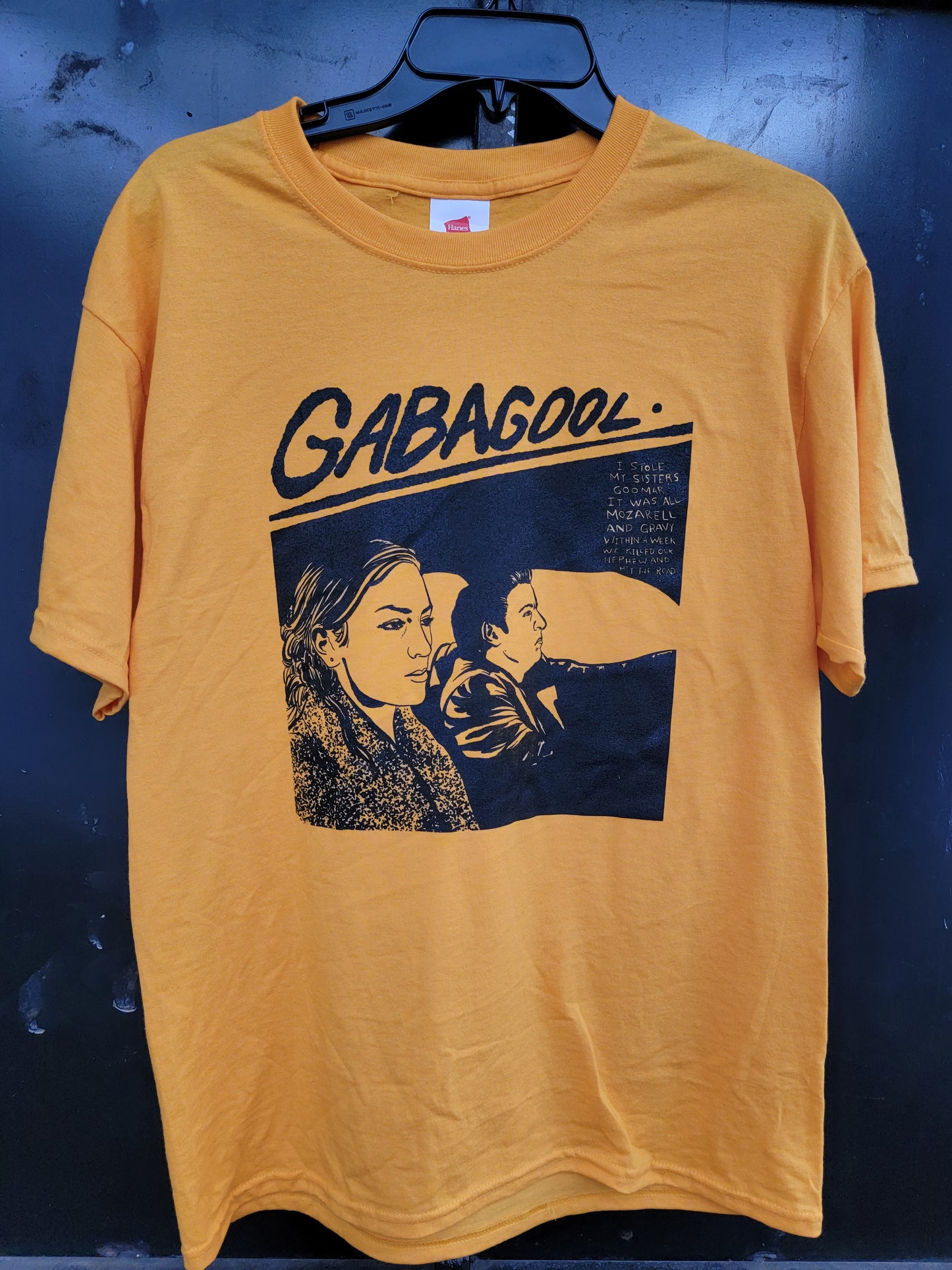 "Gabagool" - Sopranos/Sonic Youth mashup T-Shirt