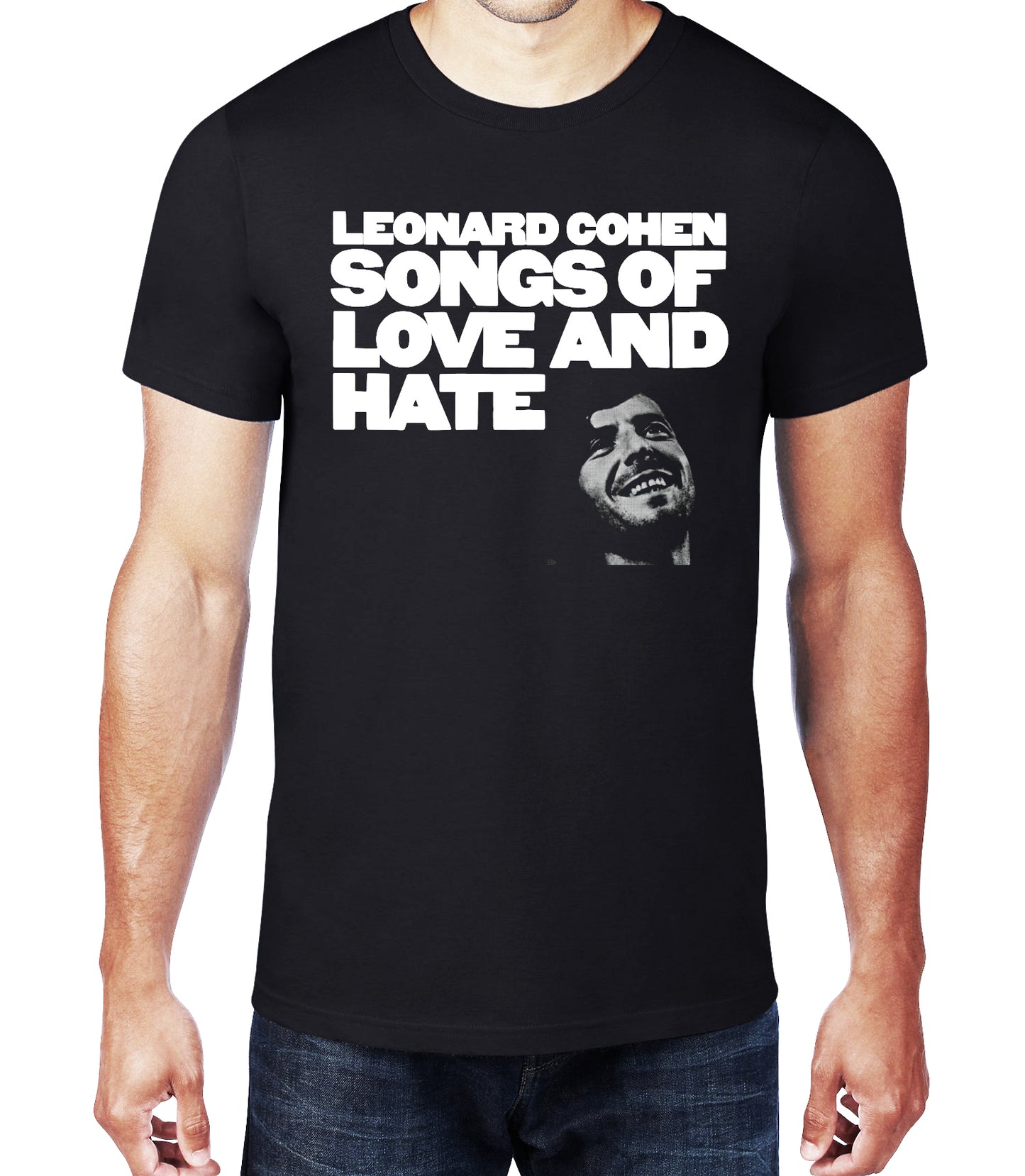 Leonard Cohen - "Songs of Love and Hate" T-Shirt